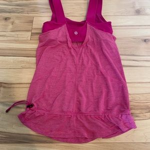 LuLu Lemon Pink Tanktop